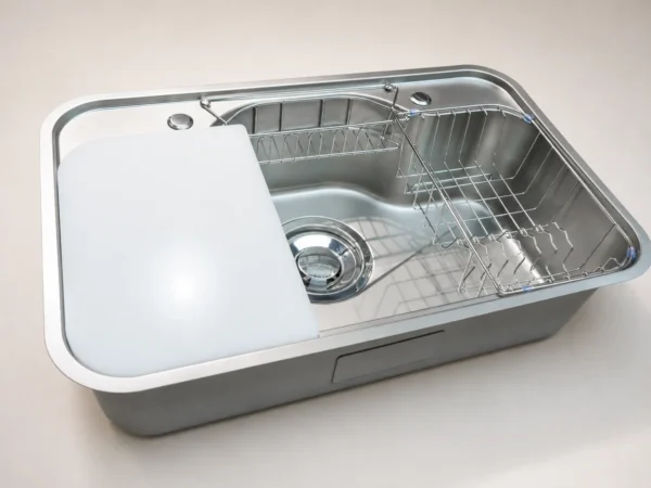 Chậu rửa 1 hố kiểu Nhật Fulco NS-JP7850 phía dưới
