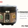 NỒI CƠM ĐIỆN FULCO CAO CẤP Fulco FC70NC18P phóng to