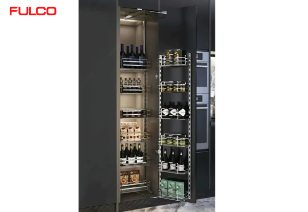 HỆ THỐNG TỦ KHO 6 TẦNG INOX 304 Fulco FC0502C thu gọn