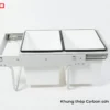 THÙNG RÁC ĐÔI GẮN CÁNH (400mm) Fulco FC47 phóng to