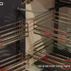 TỦ KHO 2 TẦNG INOX 304 NAN VUÔNG Fulco FC0504C – 450mm thu gọn