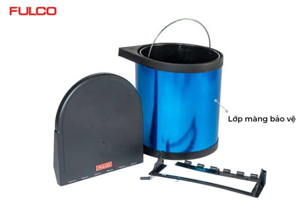 THÙNG RÁC INOX GẮN CÁNH Fulco NSR.12T thu gọn