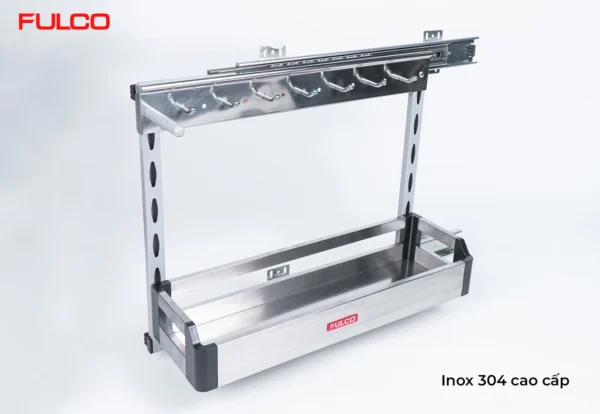 GIÁ ĐỰNG CHAI LỌ TẨY RỬA ĐÁY ĐẶC Fulco FC-L303 cận cảnh