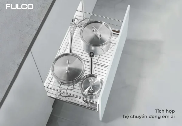 GIÁ BÁT ĐĨA – XOONG NỒI NAN TRÒN Fulco NS01T-600A thu nhỏ