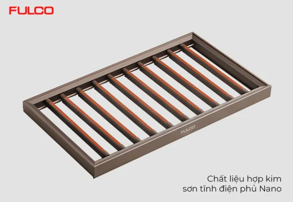 GIÁ TREO QUẦN ÂU CAO CẤP (700mm) Fulco FCH201A – 700mm mặt sau