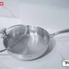 CHẢO LIỀN KHỐI 3 LỚP INOX 304 CAO CẤP Fulco FC114 cận cảnh