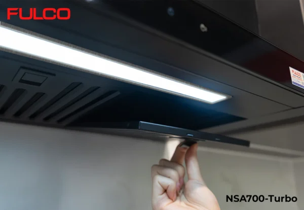 HÚT MÙI FULCO ÂM TỦ CẢM BIẾN VẪY TAY Fulco NSA700 TURBO phóng to