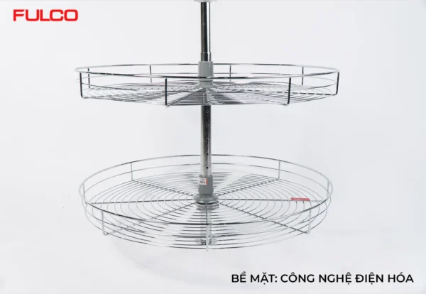 MÂM XOAY TỦ BẾP 360 ĐỘ Fulco NS.360S cận cảnh