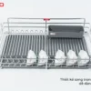 GIÁ BÁT ĐĨA – XOONG NỒI NAN OVAL Fulco FC90S-600-X toàn cảnh