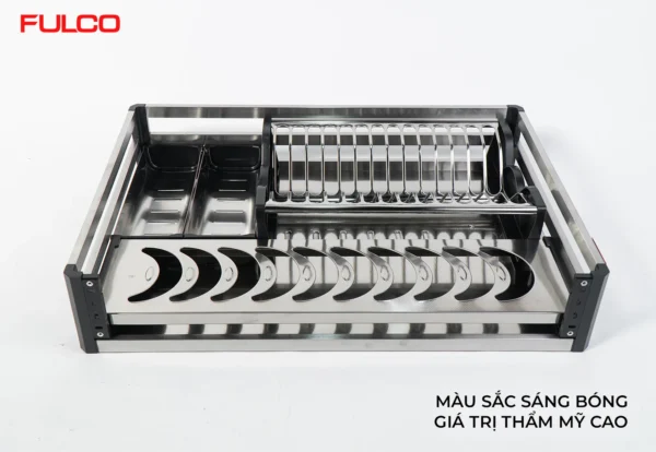 GIÁ BÁT ĐĨA – XOONG NỒI INOX HỘP (600mm) Fulco FC25-26 – 600mm phía trên