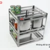 Giá đựng chai lọ dao thớt mặt trước