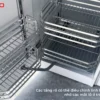 TỦ KHO 2 TẦNG INOX 304 NAN VUÔNG Fulco FC0504C – 450mm phóng to