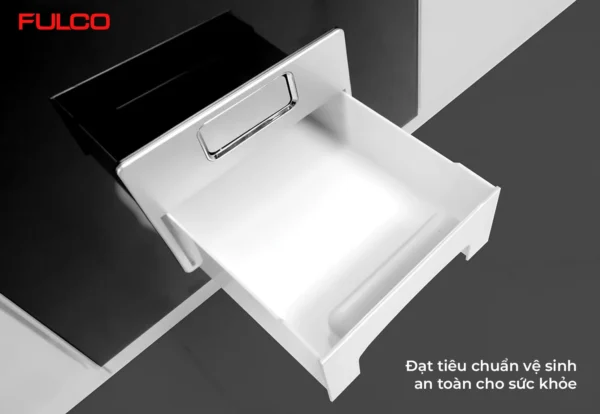 THÙNG GẠO ÂM TỦ MẶT TRÁNG GƯƠNG CAO CẤP Fulco NSP.108 cận cảnh