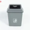 THÙNG RÁC ĐÔI GẮN CÁNH RAY GIẢM CHẤN Fulco NSR.020 thu gọn