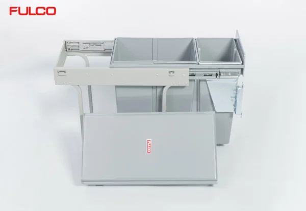 THÙNG RÁC ĐÔI GẮN CÁNH CÓ GIẢM CHẤN Fulco NSR.40-1 mặt sau