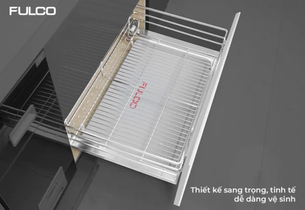 GIÁ BÁT ĐĨA – XOONG NỒI TỦ DƯỚI PREMIUM Fulco NSP.01 cận cảnh