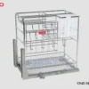 GIÁ ĐỰNG CHAI LỌ – DAO THỚT INOX NAN TRÒN Fulco NS01T-200 phóng to
