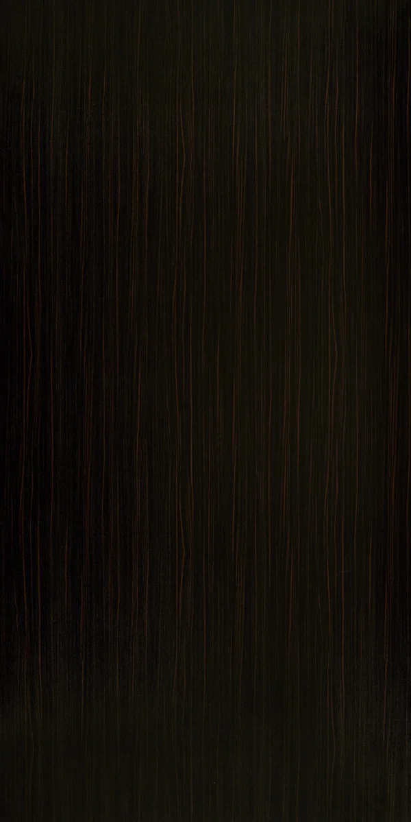 Mdf phủ melamine macassar ebony kes mặt trước