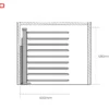 GIÁ TREO QUẦN ÂU CAO CẤP (450mm) Fulco FCH303 phóng to
