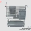 GIÁ ĐỰNG CHAI LỌ – DAO THỚT NAN OVAL INOX 304 Fulco W4ZP58N1XD thu gọn