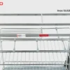 GIÁ ĐỰNG CHAI LỌ – DAO NAN VUÔNG Fulco EMI34F1BRT mặt sau