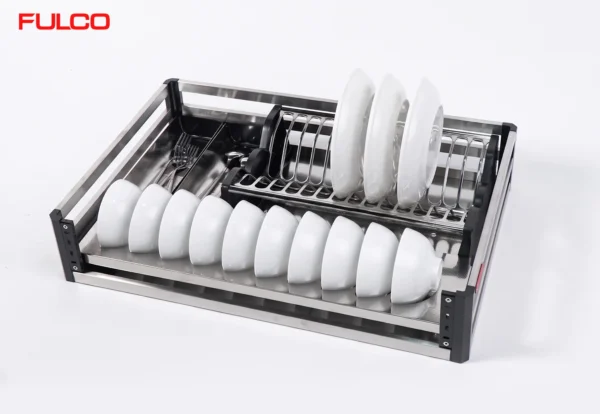GIÁ BÁT ĐĨA – XOONG NỒI INOX HỘP (600mm) Fulco FC25-26 – 600mm phía dưới