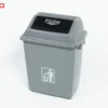 THÙNG RÁC ĐÔI GẮN CÁNH RAY GIẢM CHẤN Fulco NSR.020 phóng to