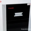 THÙNG GẠO MẶT GƯƠNG (Màu Đen) Fulco NS104 cận cảnh