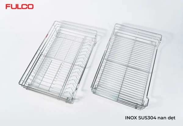 GIÁ BÁT ĐĨA – XOONG NỒI NAN VUÔNG Fulco NS02V-600B cận cảnh