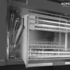 Giá bát đĩa tay nâng hạ mặt trước