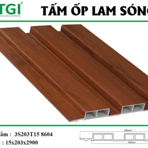 Tam op lam song pvc 3s203t15 mặt trước