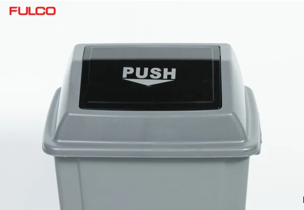 THÙNG RÁC ĐÔI GẮN CÁNH RAY GIẢM CHẤN Fulco NSR.020 phía dưới