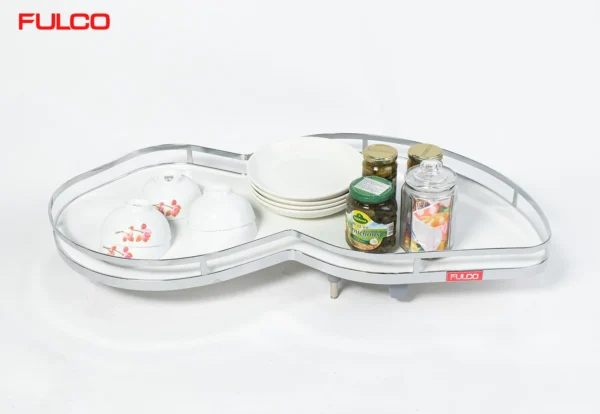 KỆ GIÁ GÓC LIÊN HOÀN LÁ Fulco FC58 – 900-1000mm – Trắng mặt sau