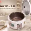 Nồi cơm điện 1.2L Fulco FC-50EC12T mặt sau