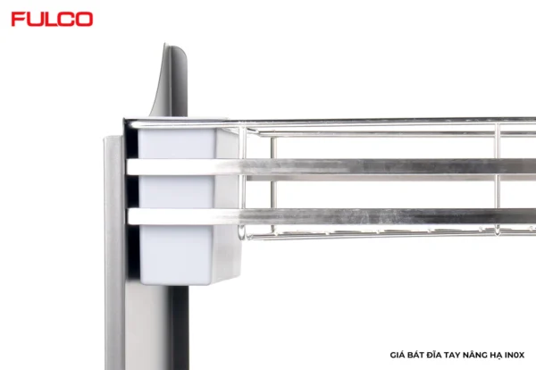 GIÁ BÁT ĐĨA TAY NÂNG HẠ IN0X 304 Fulco NSA.06 tổng quan
