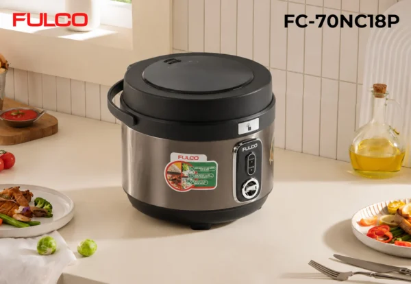 Nồi cơm điện fulco mặt trước