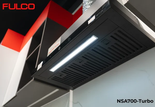 HÚT MÙI FULCO ÂM TỦ CẢM BIẾN VẪY TAY Fulco NSA700 TURBO mặt sau