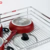 GIÁ BÁT ĐĨA – XOONG NỒI NAN VUÔNG Fulco NS02V-600B phía dưới