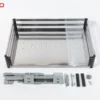 Giá bát đĩa xoong nồi inox hộp 600mm mặt trước