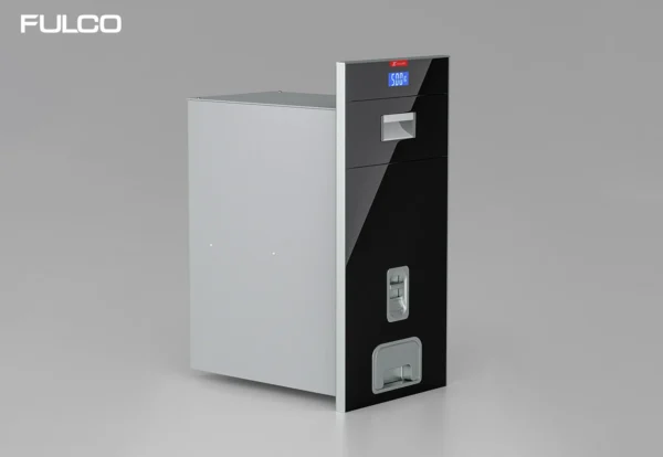 THÙNG GẠO ĐIỆN TỬ Fulco NS106 mặt sau