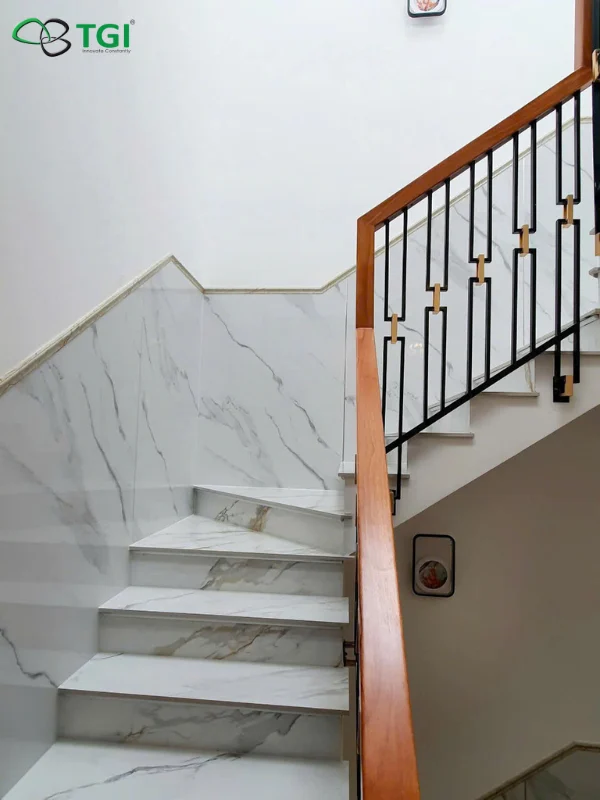 Đá hoa cương PVC P-658 mặt sau