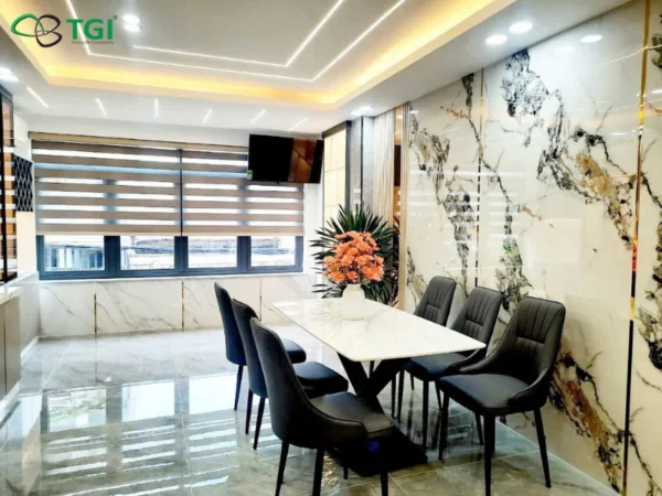 Đá hoa cương PVC P-660 cận cảnh