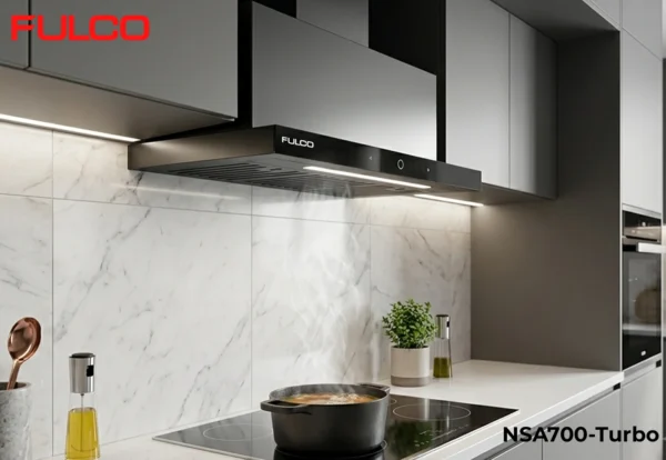 Hút mùi fulco nsa700 turbo mặt trước