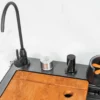 BỘ CHẬU VÒI RỬA MỘT HỐ THÁC NƯỚC NANO CAO CẤP Fulco FC-C7546 phía trên