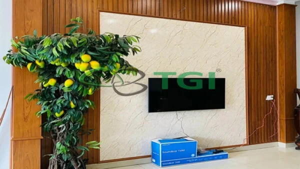 Tấm Ốp PVC Vân Đá 600mm Màu TGW-8612 cận cảnh
