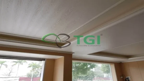 Tấm Ốp PVC Vân Gỗ 600mm TGW-8602 phóng to