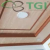 Tấm Ốp PVC Vân Gỗ 600mm TGW-8603 cận cảnh