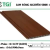 Tấm ốp lam sóng mặt trước