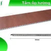 Tấm Ốp PVC Vân Gỗ 600mm TGW-8605 mặt sau