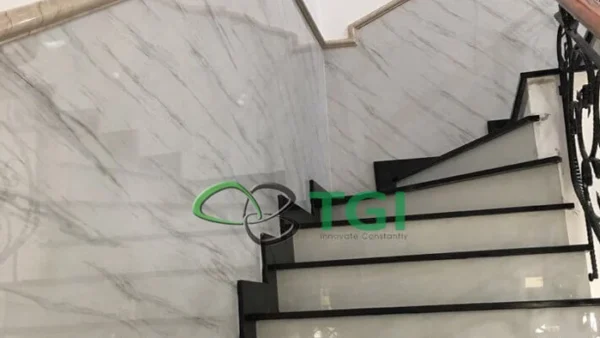 Tấm Ốp PVC Vân Đá 600mm Màu TGW-8611 cận cảnh